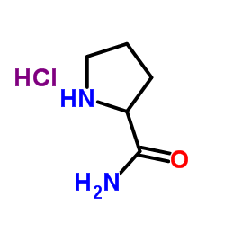 H-DL-Pro-NH2 Structure