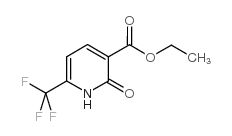 2-氧代-6-(三氟甲基)-1,2-二氢吡啶-3-羧酸乙酯结构式