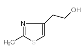 2-(2-甲基-1,3-噻唑-4-基)乙醇结构式