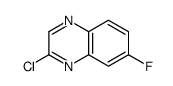 2-Chloro-7-fluoroquinoxaline Structure
