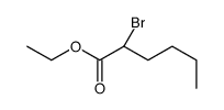 ethyl (2R)-2-bromohexanoate结构式