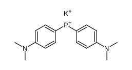 potassium bis(p-(dimethylamino)phenyl)phosphide Structure