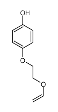4-(2-ethenoxyethoxy)phenol Structure