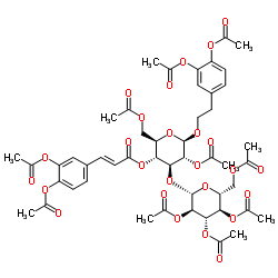 鞭打绣球苷B十乙酰酯结构式