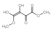 methyl (Z)-3,4-dihydroxy-4-methoxy-2-oxo-but-3-enoate Structure