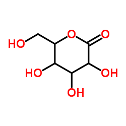 D-Glucono-1,5-lactone structure
