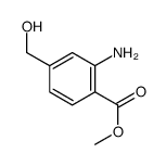 2-氨基-4-羟甲基苯甲酸甲酯结构式