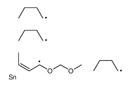 tributyl-[4-(methoxymethoxy)but-3-en-2-yl]stannane结构式