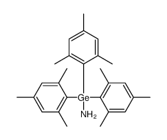 2-[amino-bis(2,4,6-trimethylphenyl)germyl]-1,3,5-trimethylbenzene Structure