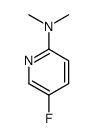 5-氟-N,N-二甲基吡啶-2-胺结构式