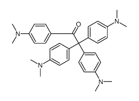 4'-(dimethylamino)-2,2,2-tris(4-(dimethylamino)phenyl)acetophenone Structure