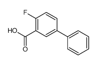 2-fluoro-5-phenylbenzoic acid Structure
