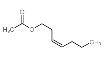 (Z)-3-庚烯-1-醇乙酸酯结构式