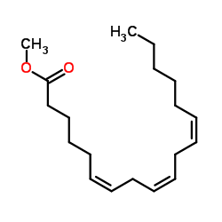 γ-亚麻酸甲酯结构式