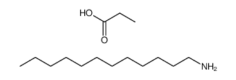 dodecylamine propionate Structure