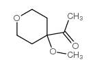 Ethanone, 1-(tetrahydro-4-methoxy-2H-pyran-4-yl)- (9CI) structure
