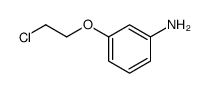 3-(2-氯乙氧基)苯胺结构式