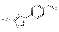 4-(5-甲基-1,3,4-噁二唑-2-基)苯甲醛结构式