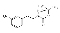 3-[2-(Boc-氨基)乙基]苯胺结构式