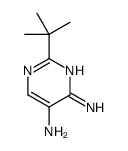 2-tert-butylpyrimidine-4,5-diamine Structure