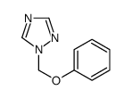 1-(phenoxymethyl)-1,2,4-triazole结构式