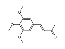 (E)-4-(3,4,5-trimethoxyphenyl)but-3-en-2-one结构式