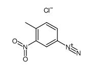 2-nitro-toluene-4-diazonium , chloride结构式