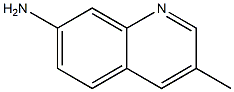 3-甲基喹啉-7-胺结构式