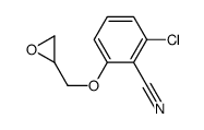 2-chloro-6-(oxiran-2-ylmethoxy)benzonitrile结构式
