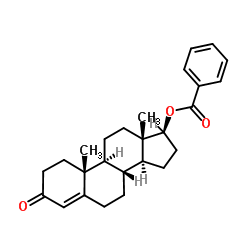 17-安息香酸雄烯醇酮结构式