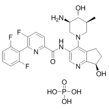 INCB053914 phosphate Structure