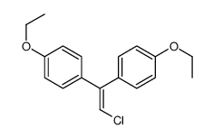 1-[2-chloro-1-(4-ethoxyphenyl)ethenyl]-4-ethoxybenzene结构式