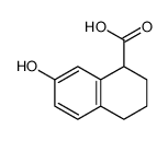 1,2,3,4-四氢-7-羟基-1-萘羧酸结构式