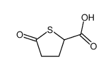 2-Thiophenecarboxylicacid,tetrahydro-5-oxo-(9CI) Structure