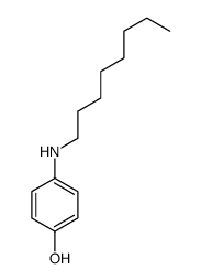 4-(octylamino)phenol Structure