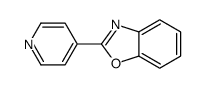 2-pyridin-4-yl-1,3-benzoxazole结构式
