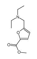 5-[(二乙基氨基)甲基]-2-糠酸甲酯结构式