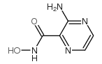 2-Pyrazinecarboxamide,3-amino-N-hydroxy- Structure