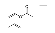 ethene,ethenyl acetate,prop-1-ene Structure