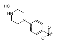 1-(4-硝基苯基)哌嗪盐酸盐结构式