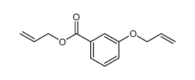 allyl 3-allyloxybenzoate结构式