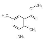 Benzoic acid,3-amino-2,5-dimethyl-, methyl ester Structure