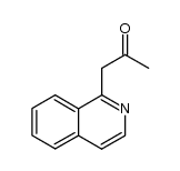 methyl-(1-isoquinolylmethyl)-ketone Structure