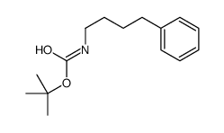 tert-butyl N-(4-phenylbutyl)carbamate Structure