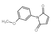 1-(3-甲氧苯基)-1H-吡咯-2,5-二酮结构式