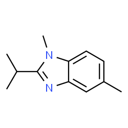 1H-Benzimidazole,1,5-dimethyl-2-(1-methylethyl)-(9CI) structure