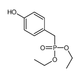 4-(diethoxyphosphorylmethyl)phenol Structure