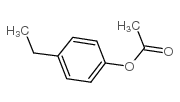 Phenol, 4-ethyl-,1-acetate Structure