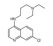 N-(7-chloroquinolin-4-yl)-N',N'-diethylpropane-1,3-diamine Structure