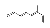 6-methylocta-3,5,7-trien-2-one结构式